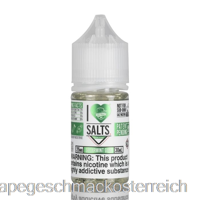 Spearmint Gum – Ich Liebe Salze – 30 Ml, 25 Mg Vape-Geschmack